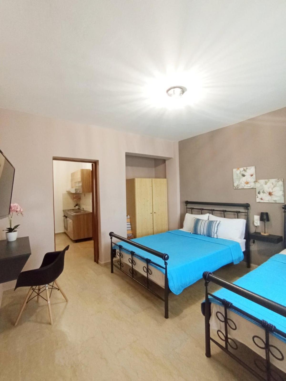 Ferienwohnung Horizon Blue Loútsa Exterior foto